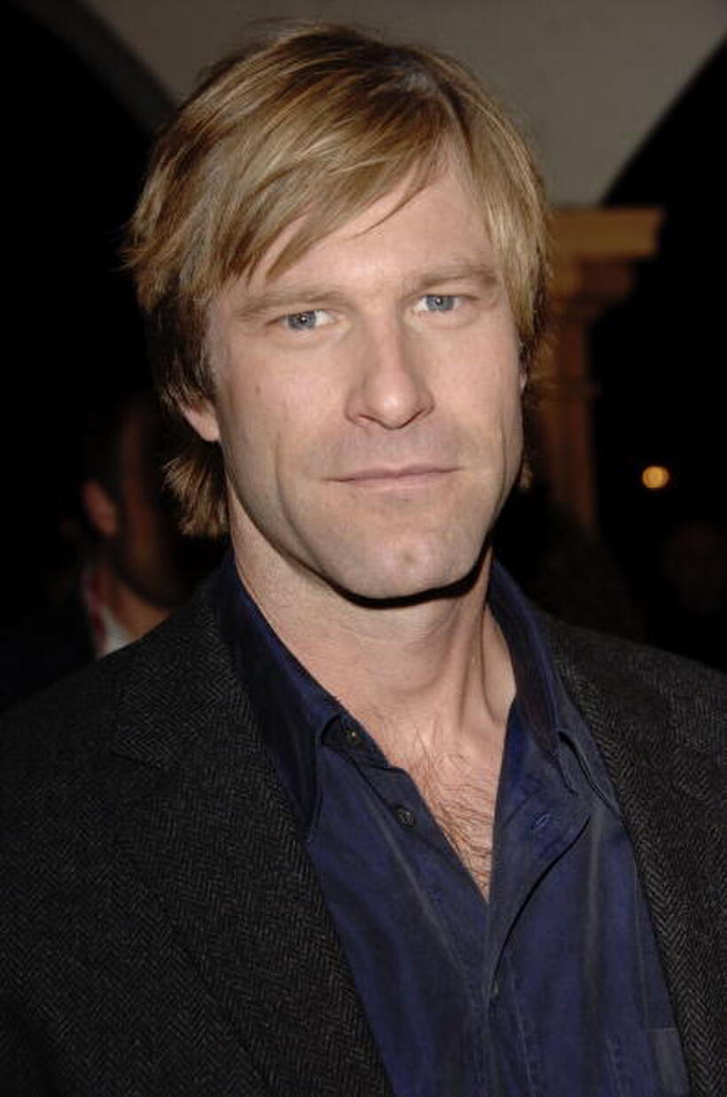 Aaron Eckhart at the Santa Monica premiere of "Thank You For Smoking."