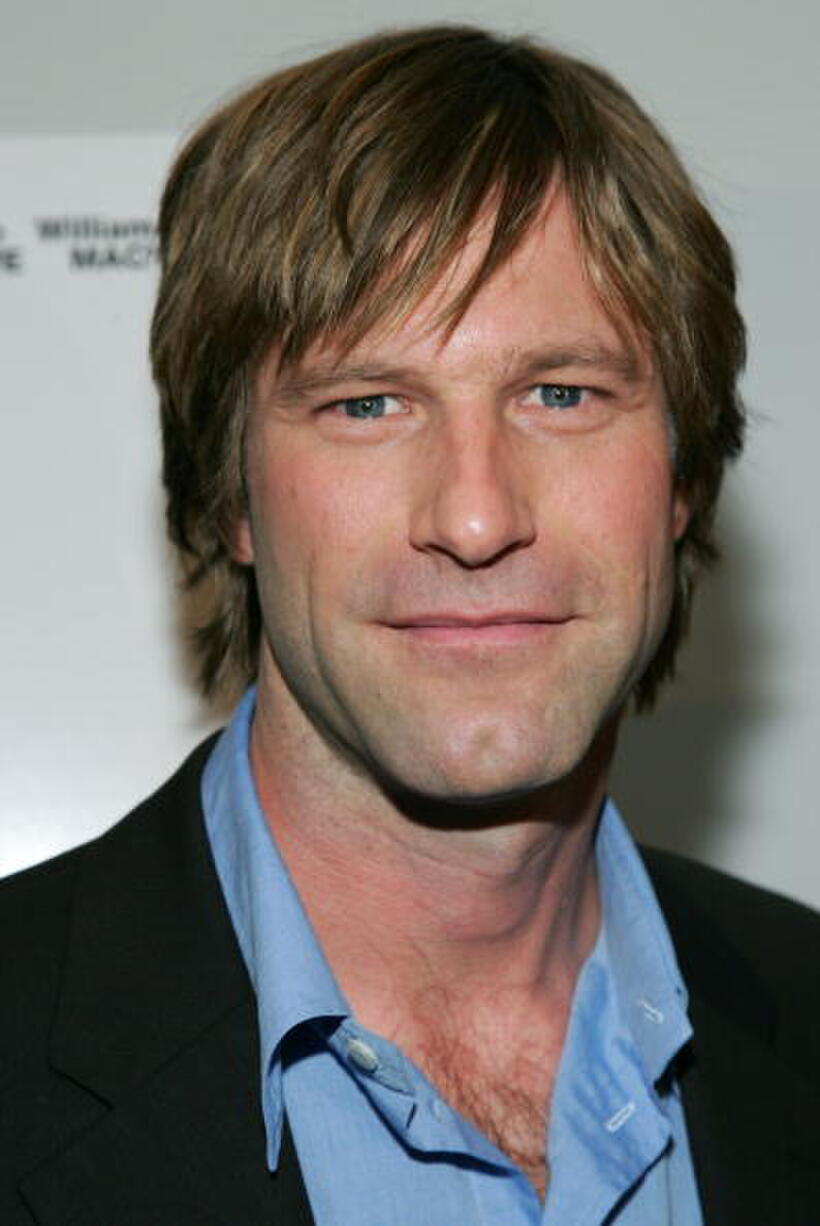 Aaron Eckhart at the N.Y. premiere of "Thank You For Smoking."