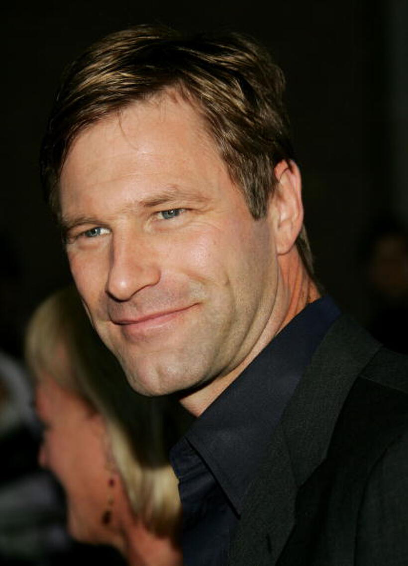 Aaron Eckhart at the Toronto premiere of "Thank You For Smoking."