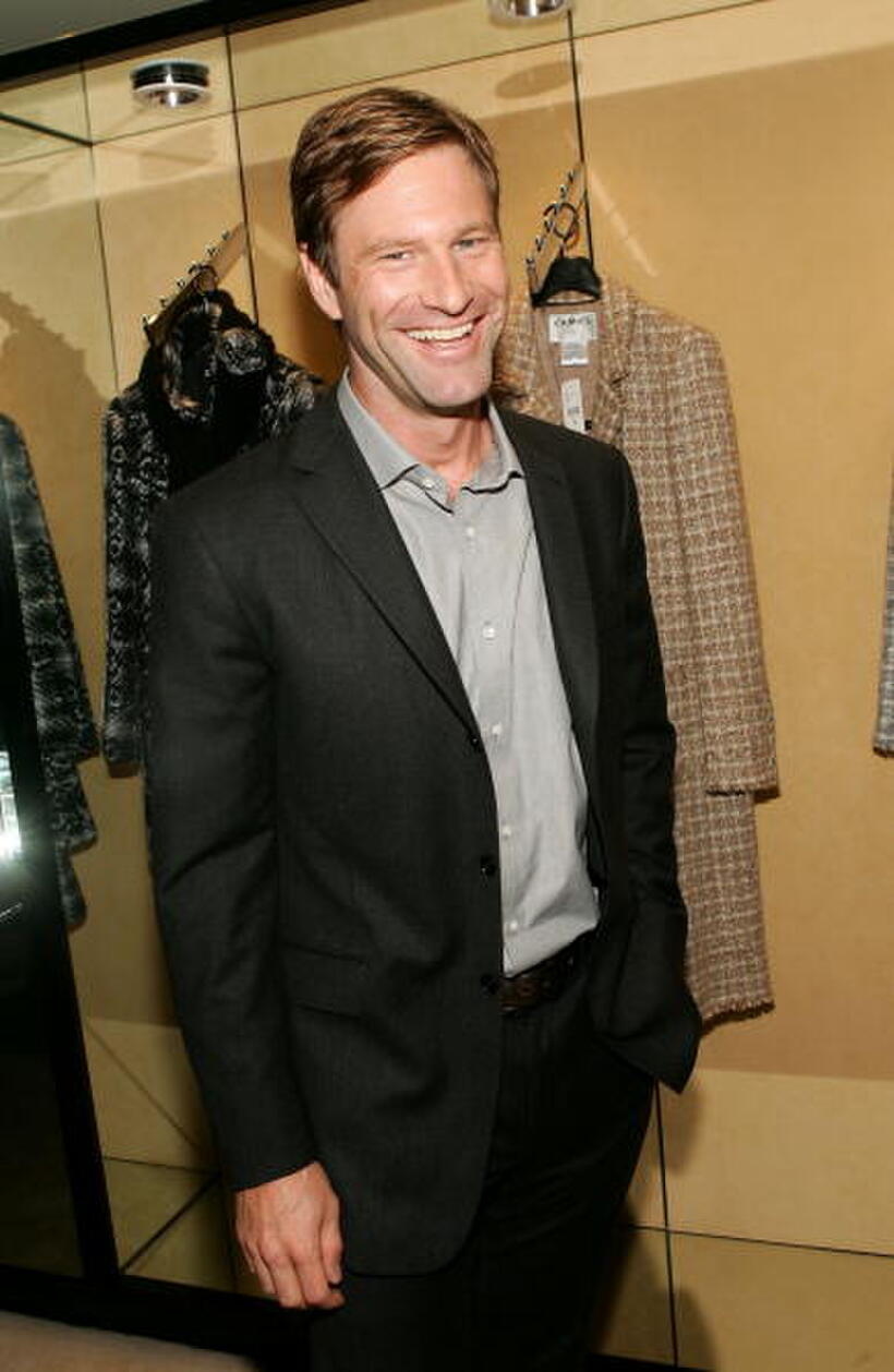 Aaron Eckhart at the after party of the Toronto premiere of "Thank You For Smoking."