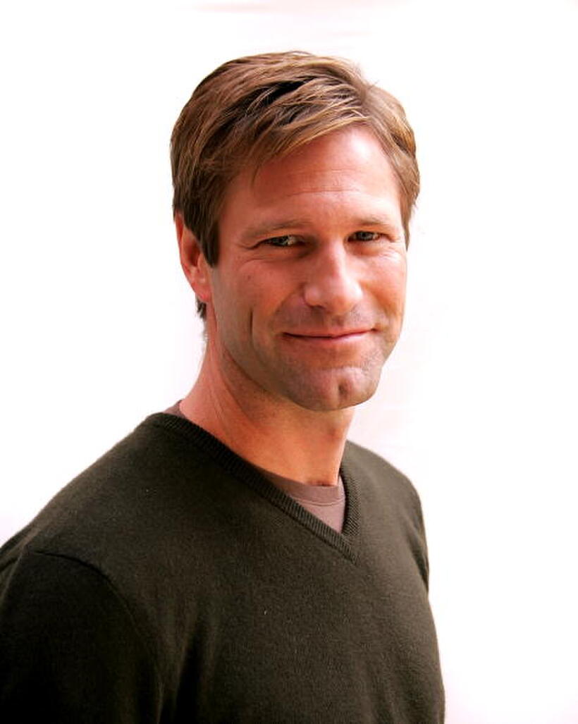 Aaron Eckhart in a Toronto portrait for "Neverwas."