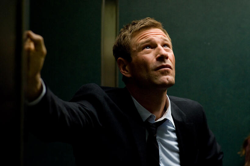Aaron Eckhart in "Erased."