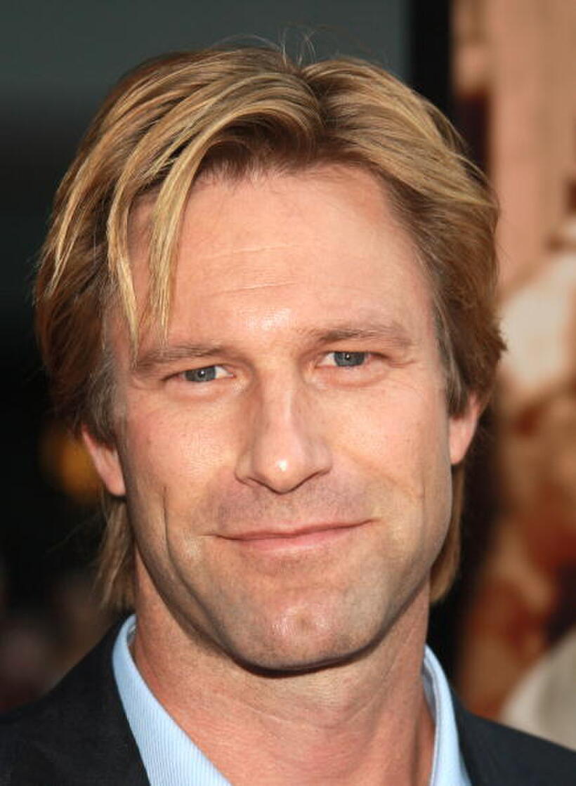 "No Reservations" star Aaron Eckhart at the N.Y. premiere.