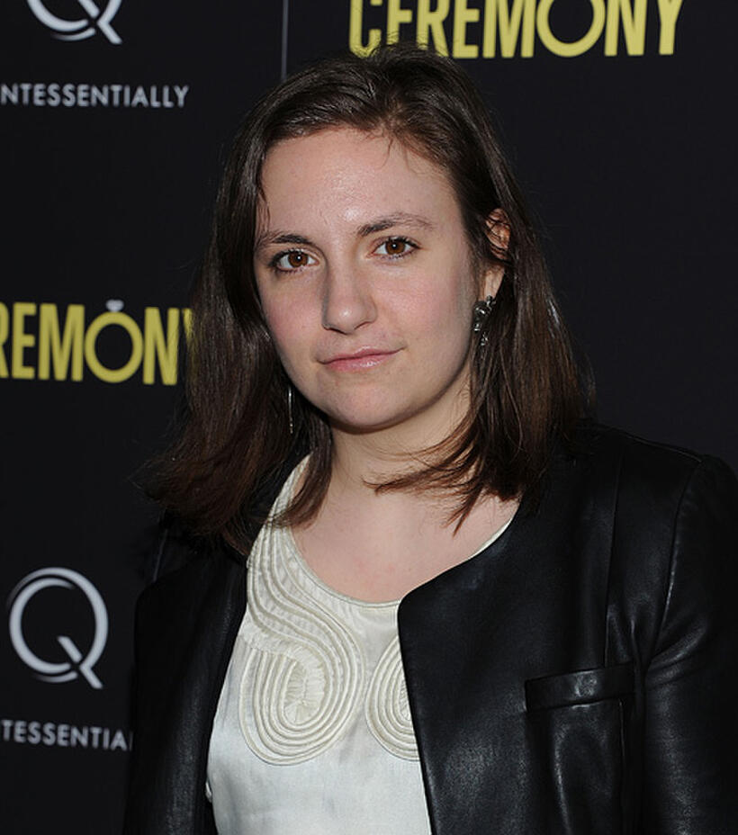 Lena Dunham at the New York premiere of "Ceremony."