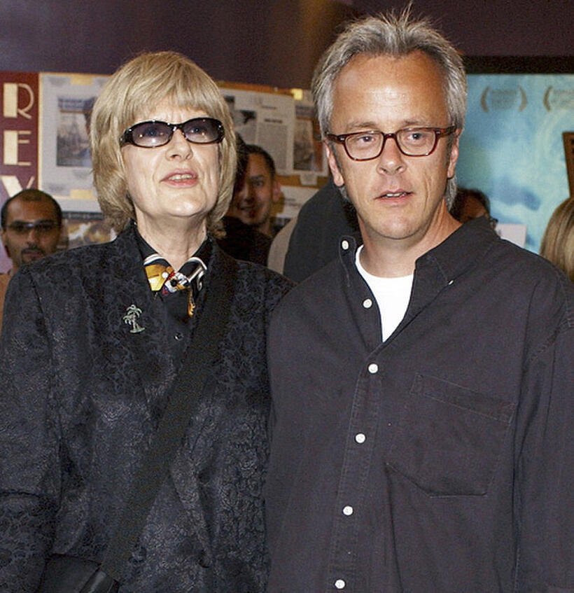 Carol Androsky and writer Dana Olsen at the LA premiere of "Shrink Rap."