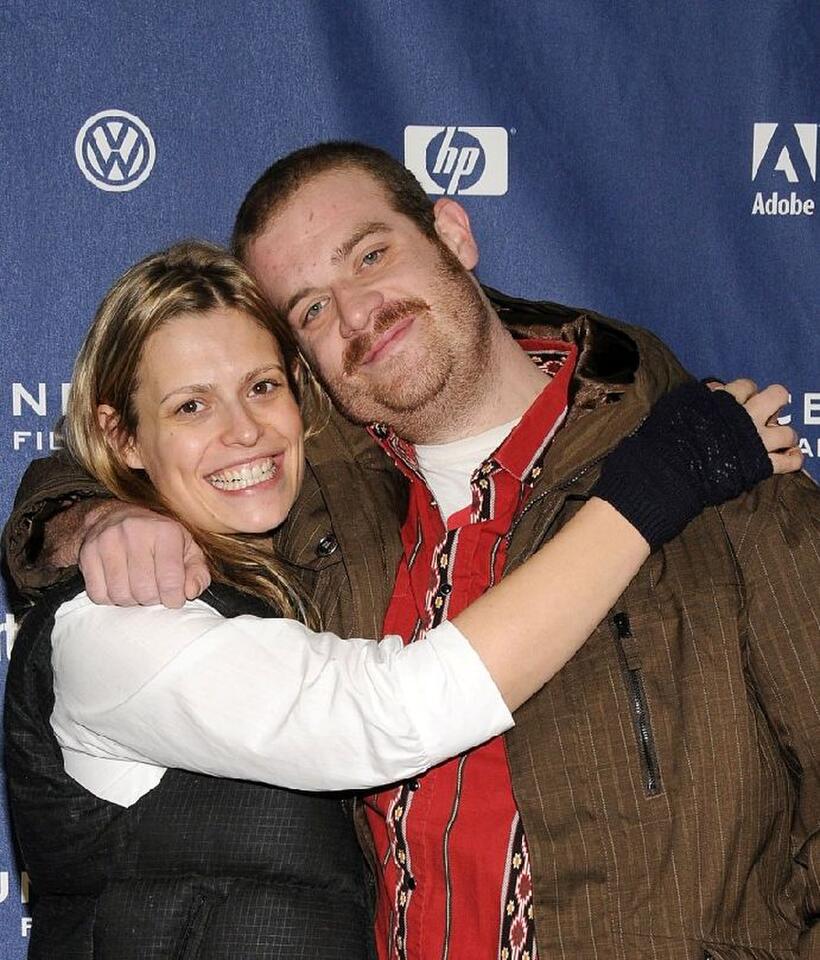 Marianna Palka and Eric Edelstein at the premiere of "Good Dick" during the Sundance Film Festival.