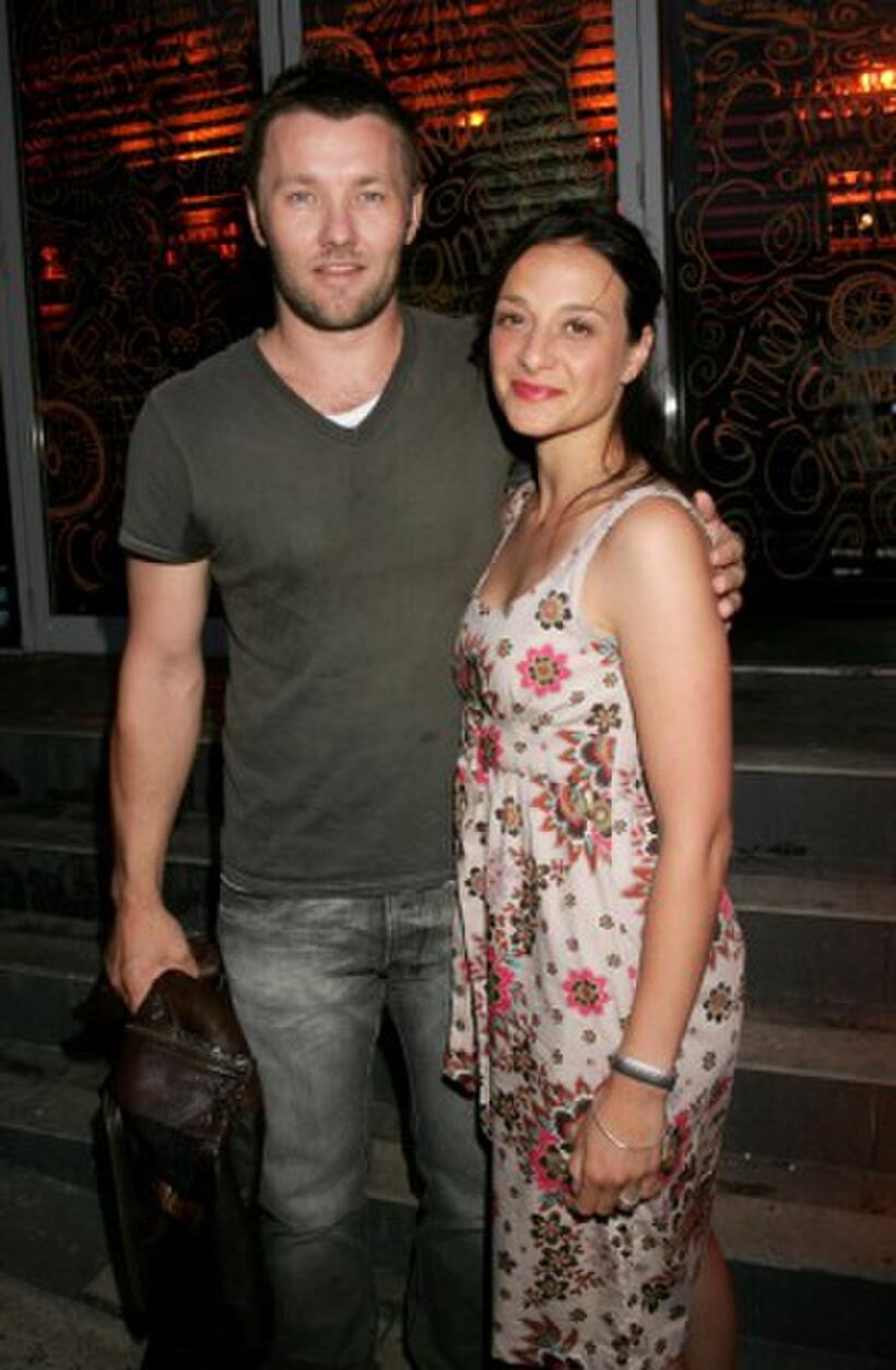 Joel Edgerton and Daniela Farinacci at the Sony Tropfest Gala Launch.