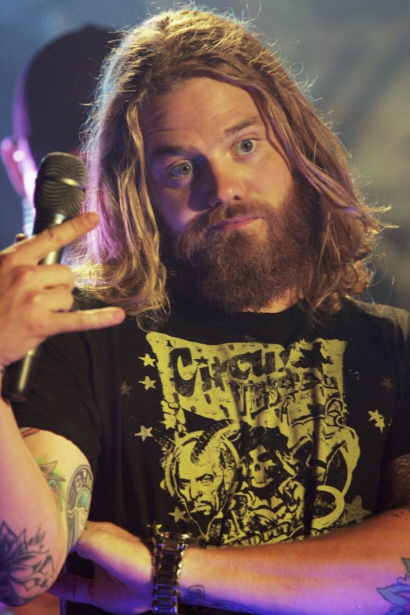 Ryan Dunn at the taping of MTV2's "All That Rocks."