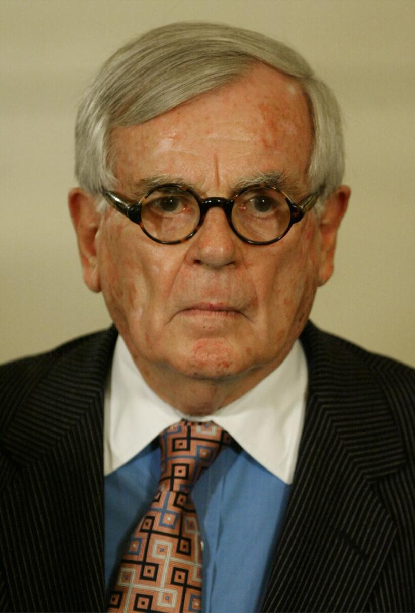 Dominick Dunne at the Presidential Medal of Freedom ceremony.