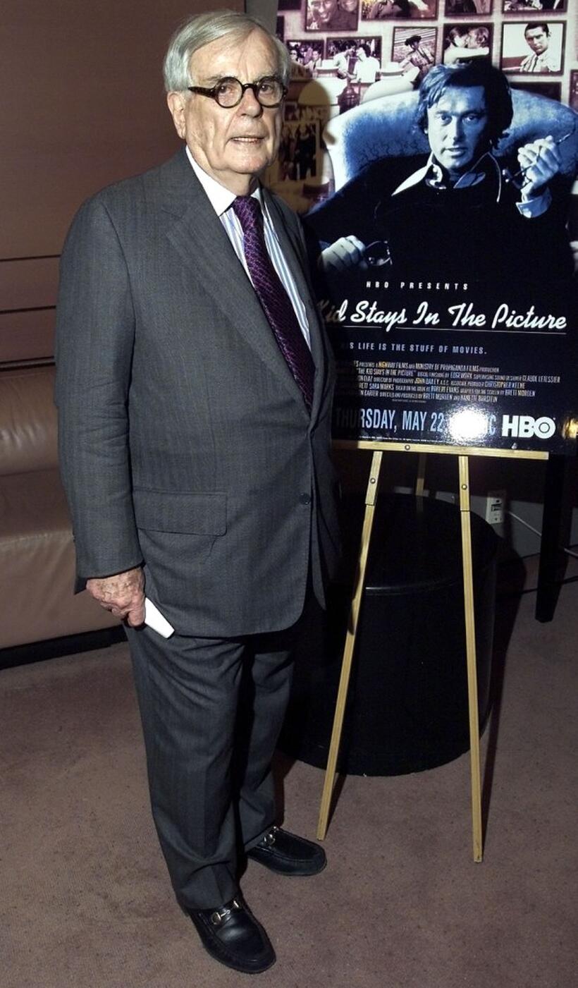 Dominick Dunne at the screening of "The Kid Stays In The Picture."