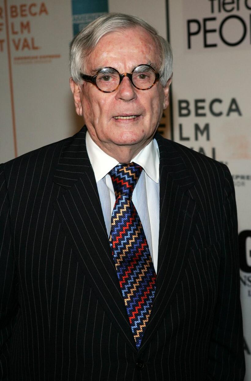 Dominick Dunne at the screening of "Fierce People" during the Tribeca Film Festival.