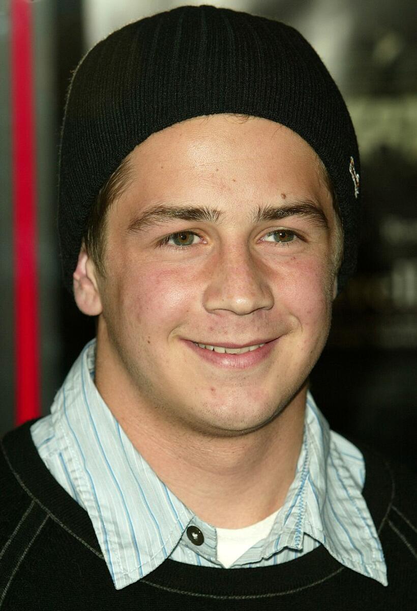 Michael Angarano at the premiere of "Cinderella Man."