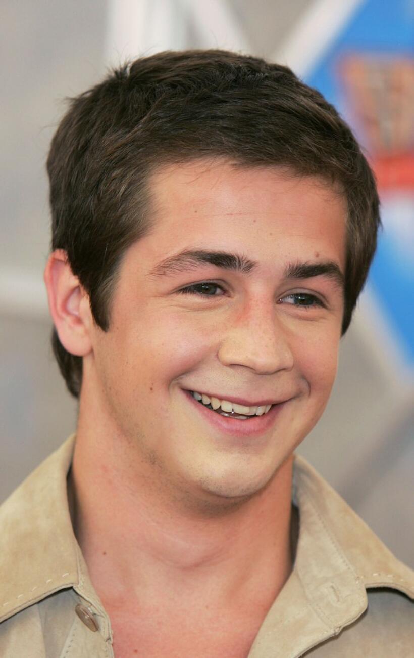 Michael Angarano at the premiere of "Sky High."