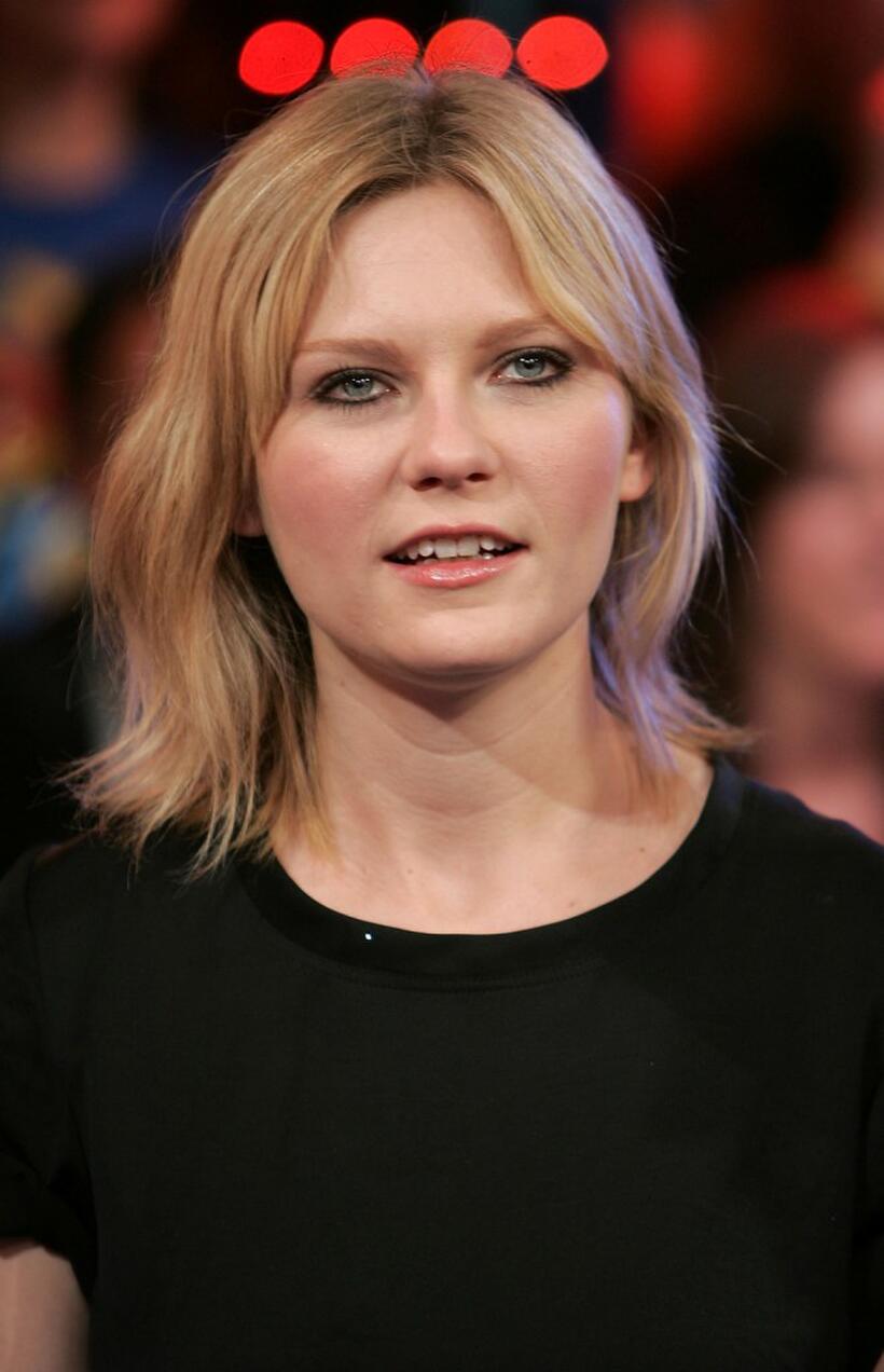 Kirsten Dunst at the MTV's Total Request Live at the MTV Times Square Studios.