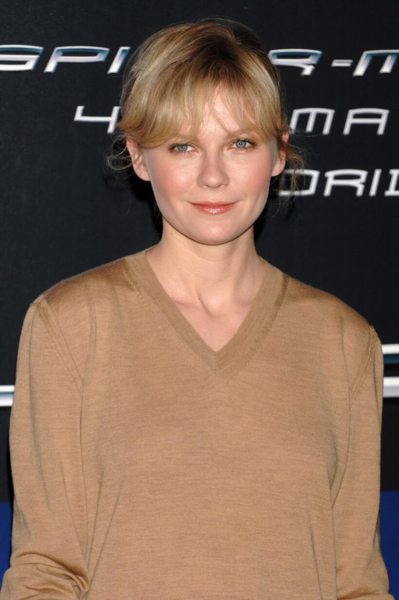 Kirsten Dunst at the photocall for ''Spider-Man 3'' at the Hotel Santo Mauro in Madrid, Spain.