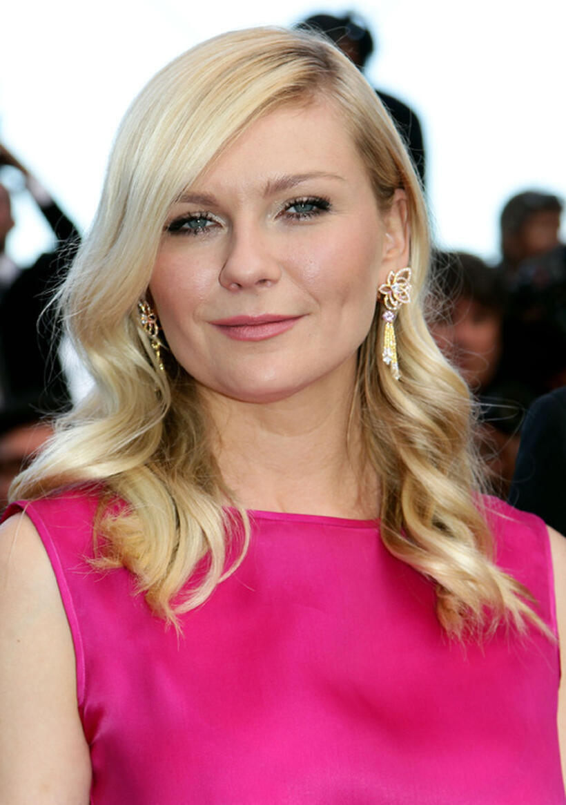 Kirsten Dunst at the premiere of "On the Road" during the 65th Annual Cannes Film Festival in France.