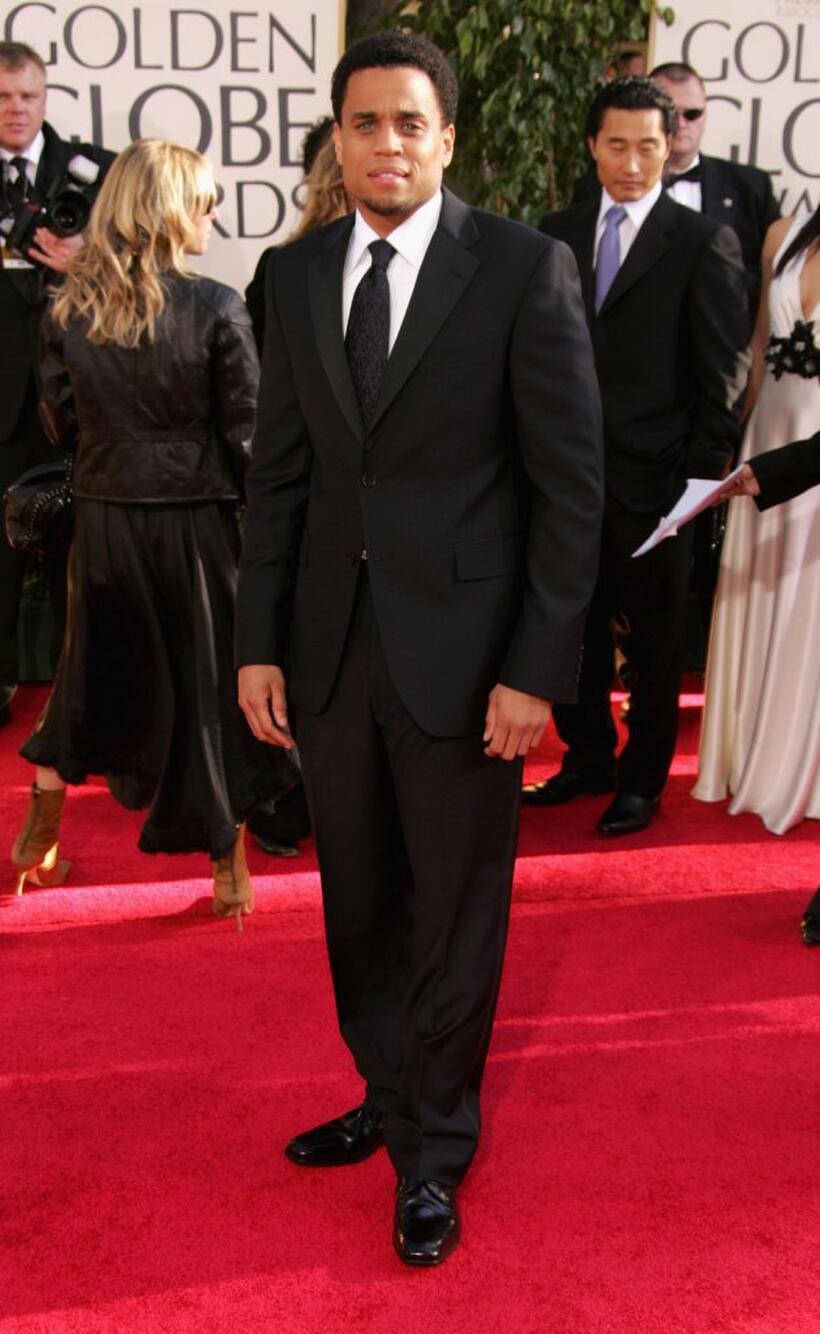 Michael Ealy at the 64th Annual Golden Globe Awards.