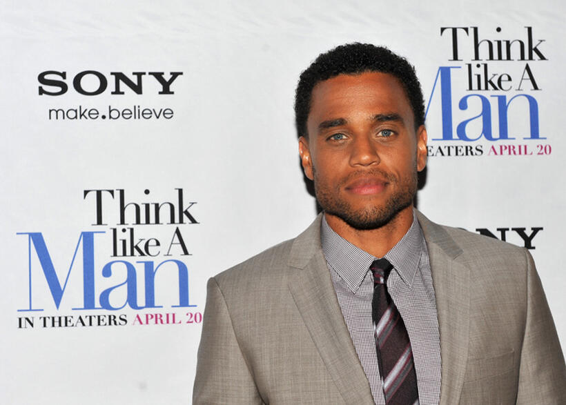 Michael Ealy at the New York premiere of "Think Like A Man."