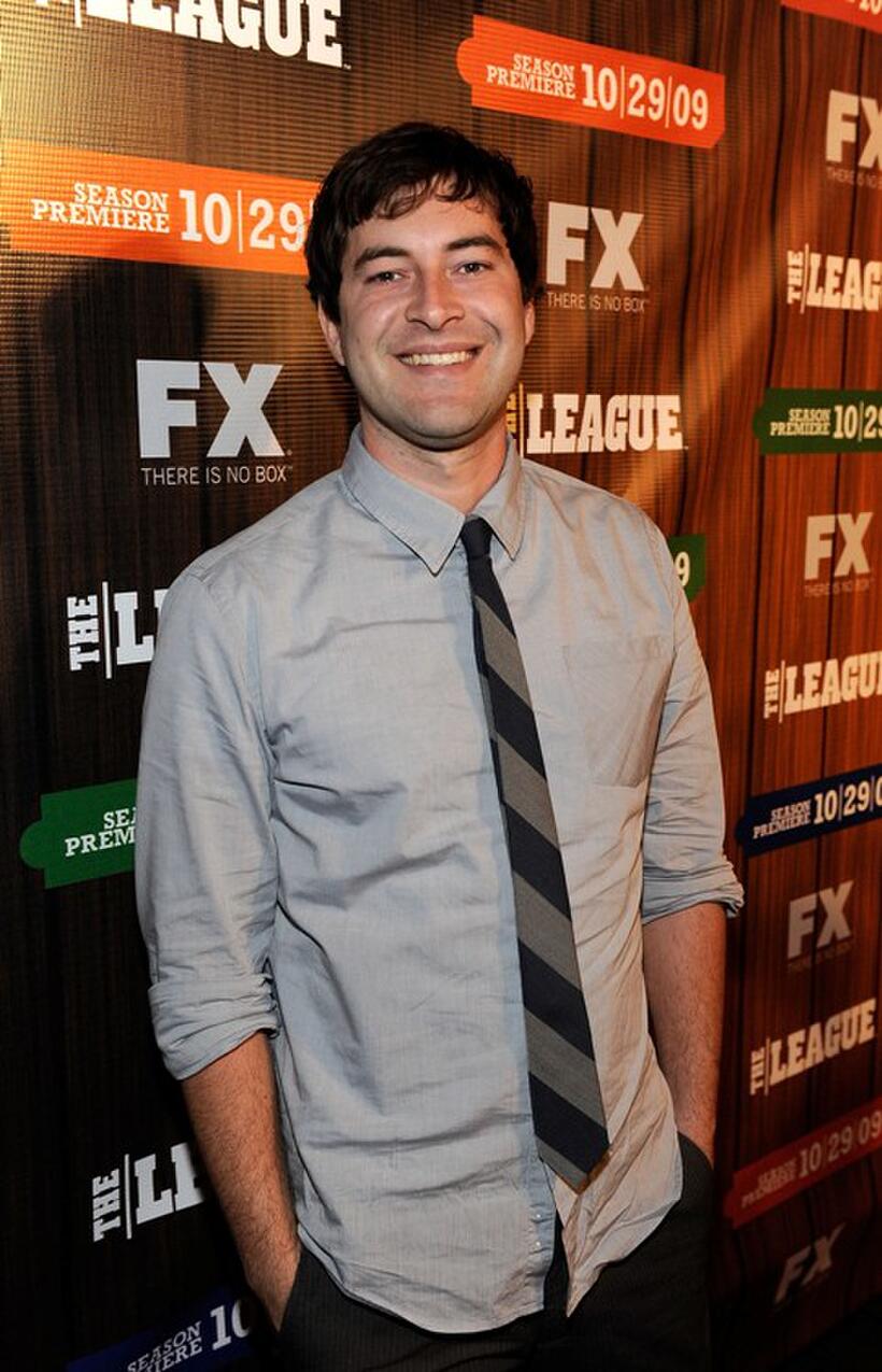 Mark Duplassat the premiere screening of "The League."