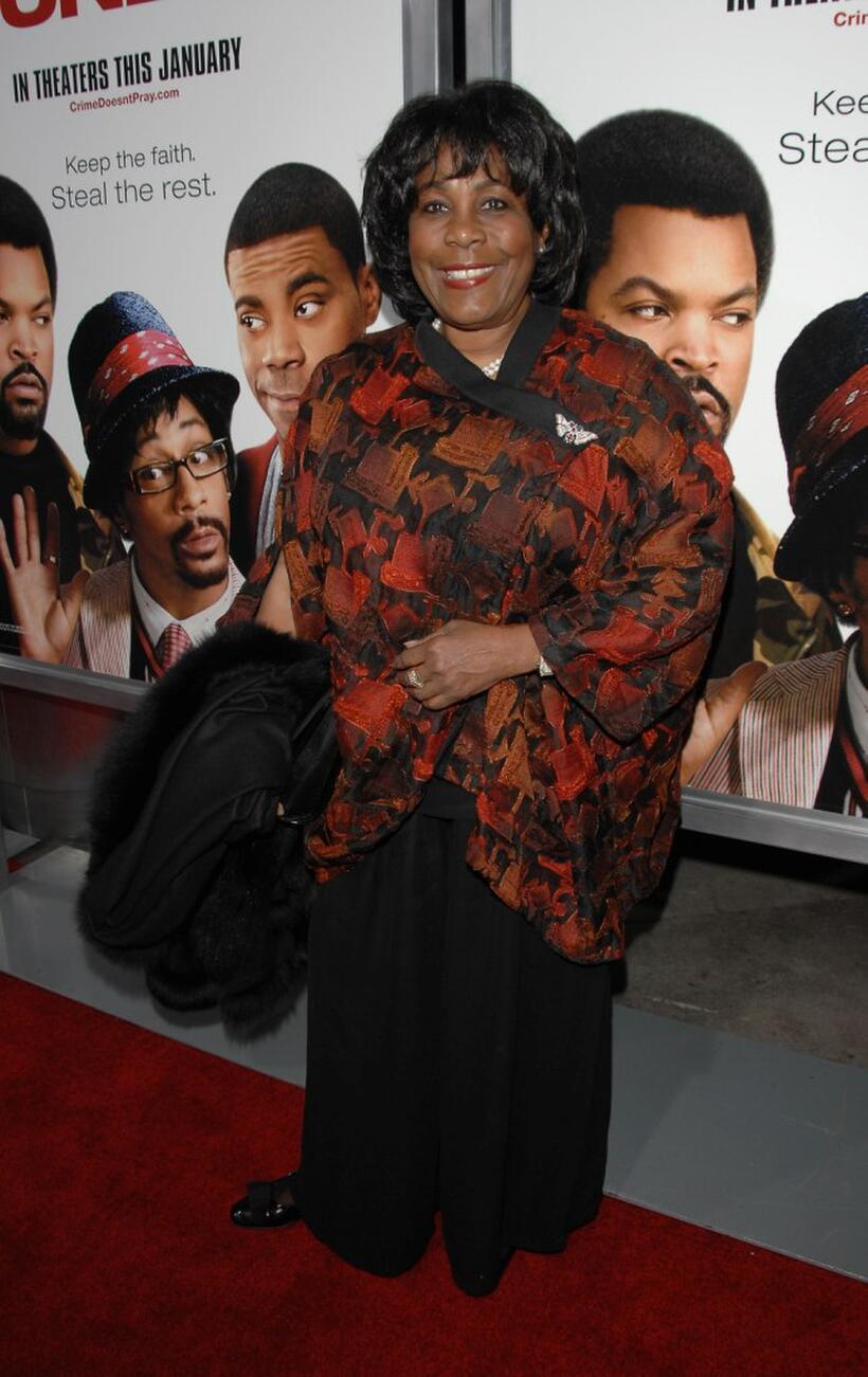Starletta DuPois at the world premiere of "First Sunday."