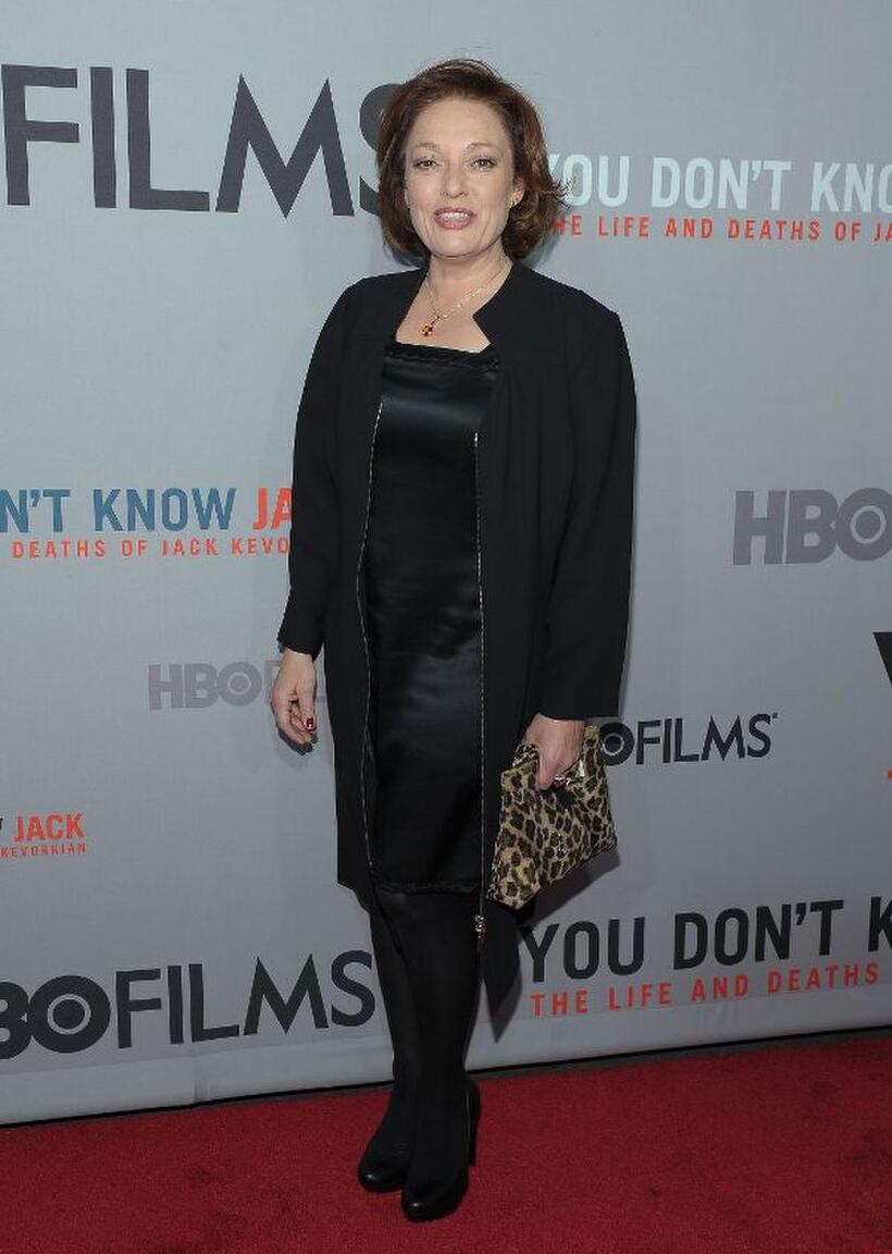 Sharon Angela at the premiere of "You Don't Know Jack."