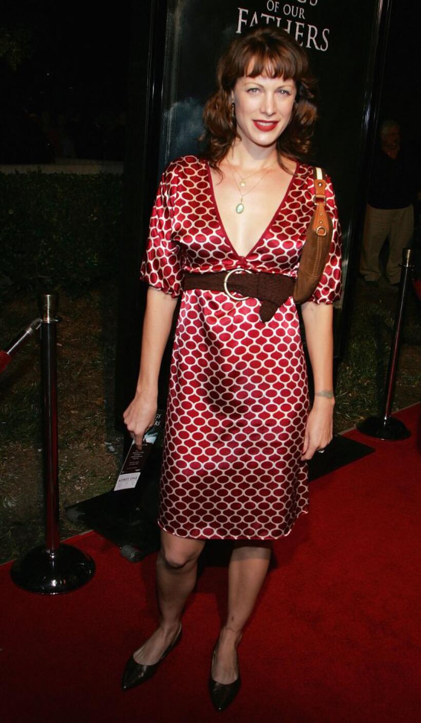 Alison Eastwood at the premiere of "Flags Of Our Fathers."