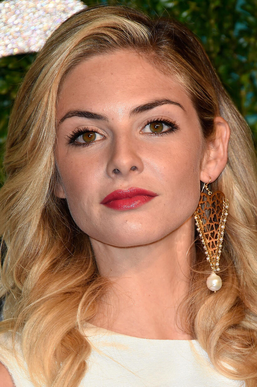 Tamsin Egerton at the British Fashion Awards.