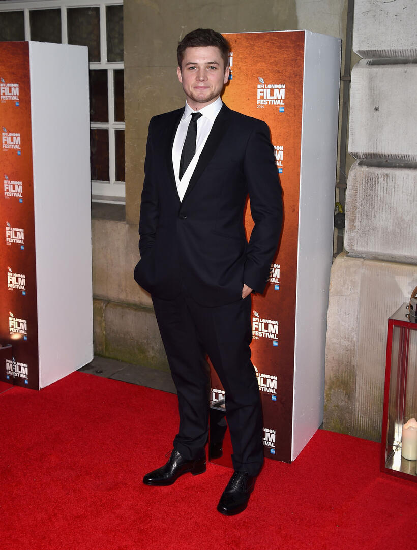 Taron Egerton at the 58th BFI London Film Festival in London.