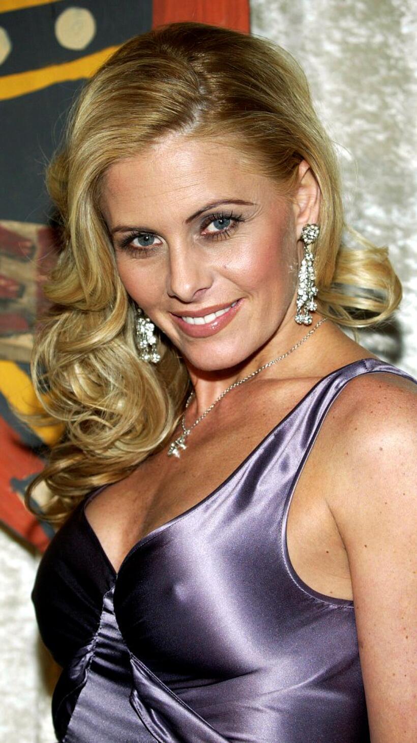 Nicole Eggert at the Los Angeles premiere viewing party for "The Real Gilligan's Island."