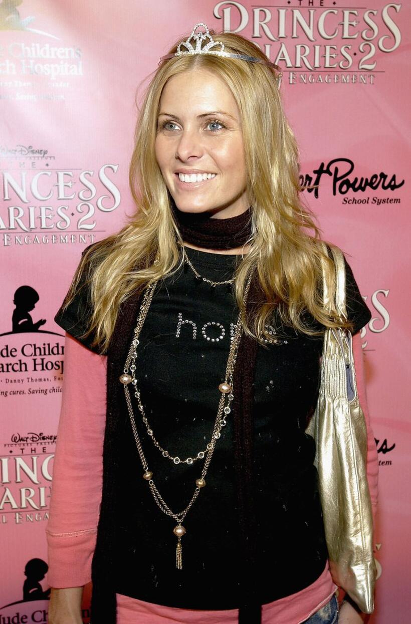 Nicole Eggert at "The Princess Diaries 2: Royal Enagement" DVD Pajama Party.