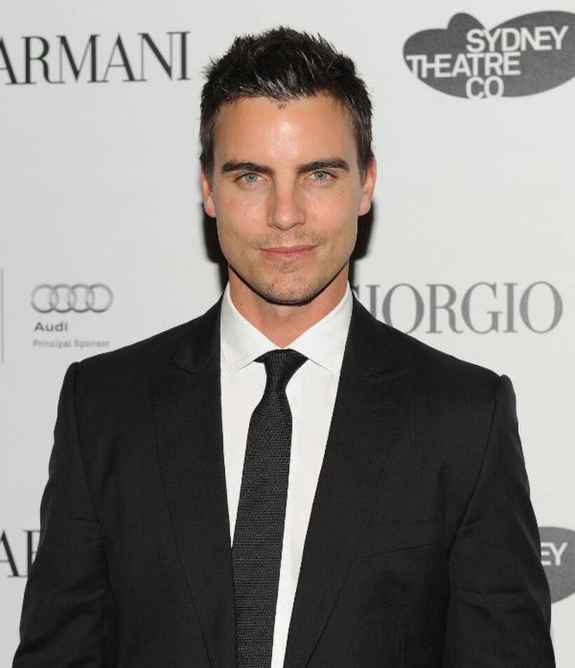 Colin Egglesfield at the welcome dinner for the Sydney Theatre Company.