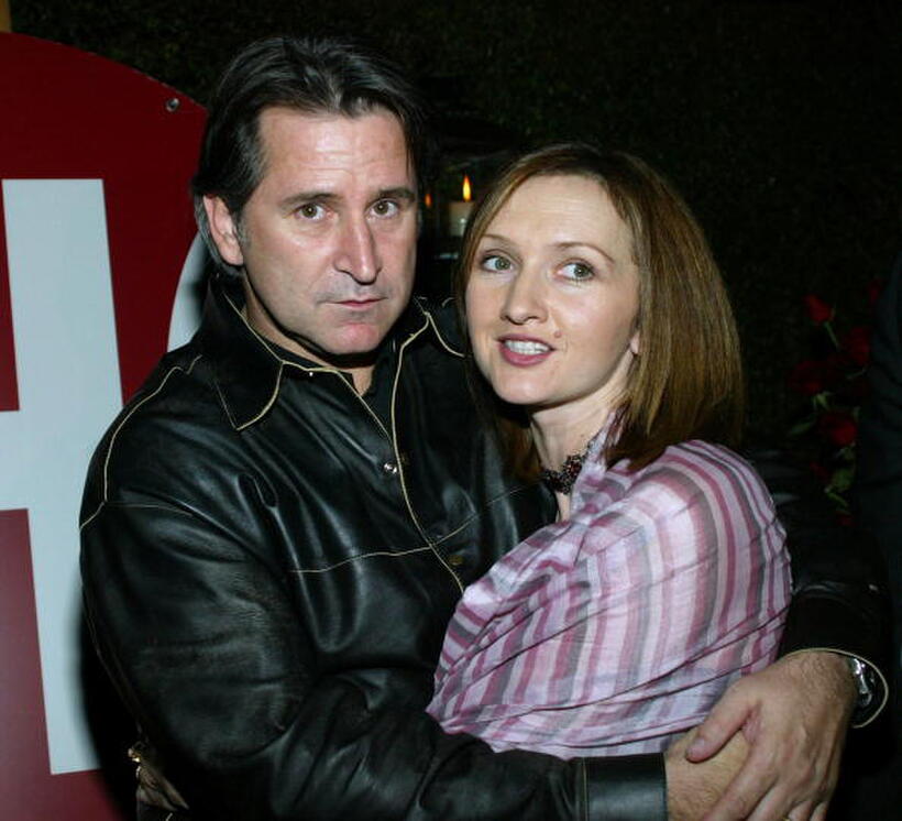Anthony LaPaglia and Svetlana Efremova at the after party of "Spinning Boris."