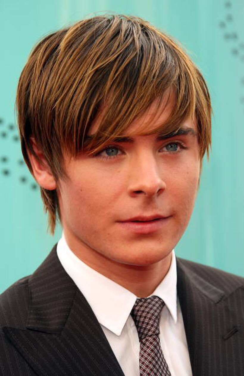 Zac Efron at the L.A. premiere of "Hairspray."