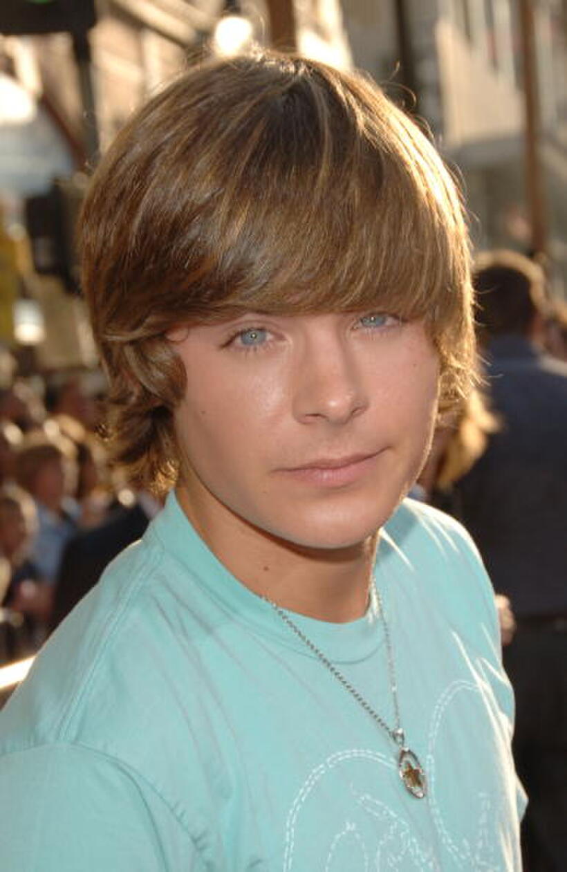 Zac Efron at the DVD launch gala for "High School Musical" in Hollywood.