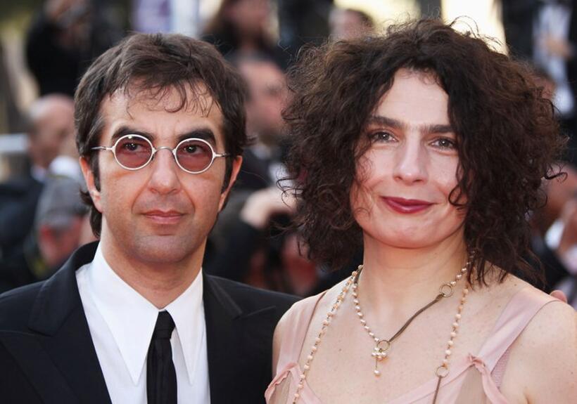 Atom Egoyan and Guest at the Palme d'Or Award Closing Ceremony.