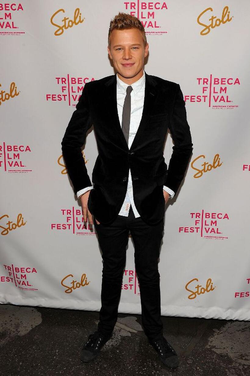 Chris Egan at the New York premiere of "Letters To Juliet."