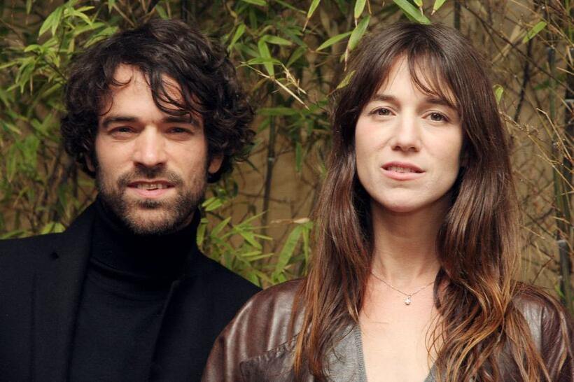 Romain Duris and Charlotte Gainsbourg at the premiere of "Persecution."