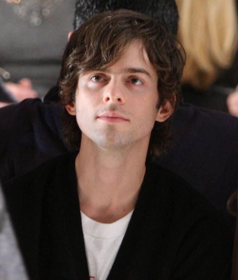 Nate Dushku at the Peter Som 2008 fashion show during the Mercedes-Benz Fashion Week Fall 2008.