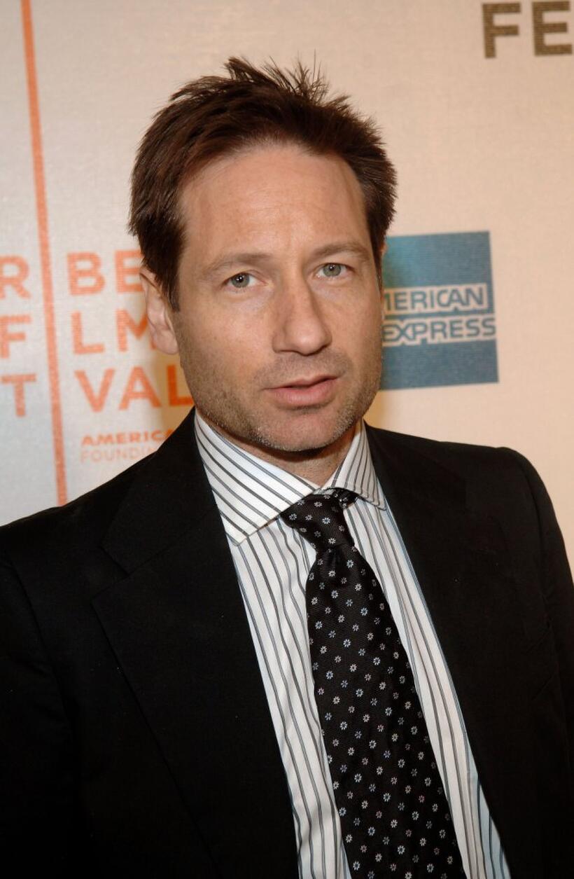 David Duchovny at the 5th Annual Tribeca Film Festival premiere of "The TV Set."