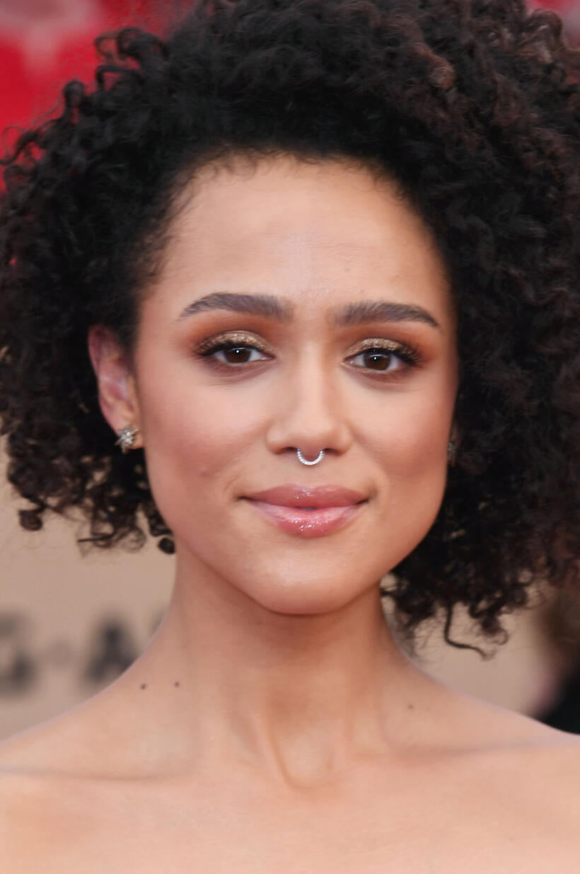 Nathalie Emmanuel at the 23rd Annual Screen Actors Guild Awards in Los Angeles.