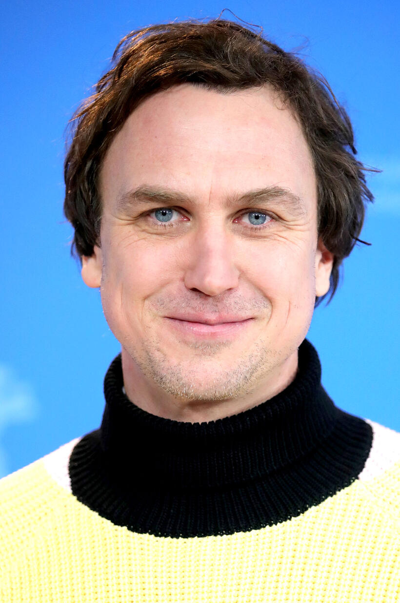 Lars Eidinger at the "My Little Sister" photo call during the 70th Berlinale International Film Festival.