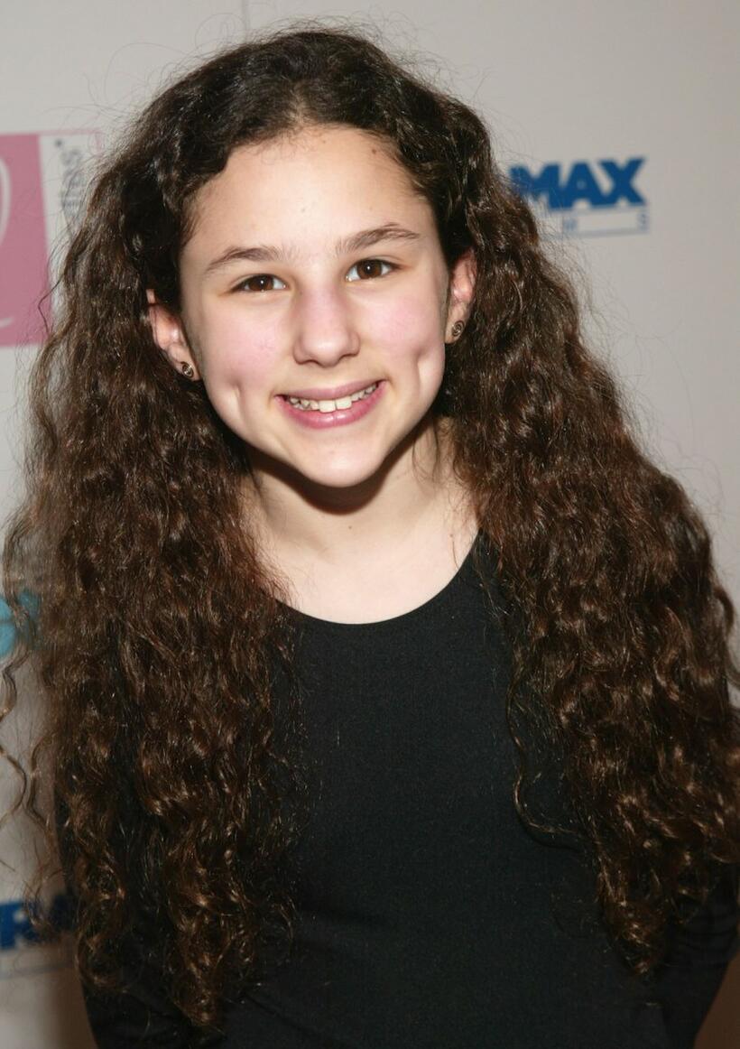 Hallie Kate Eisenberg at the premiere of "Ella Enchanted."