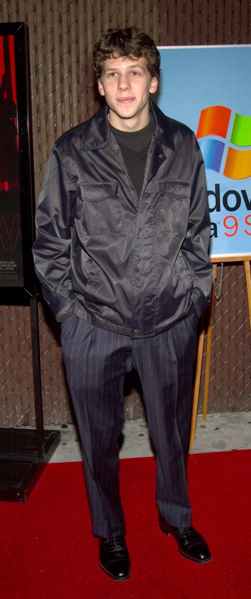 Jesse Eisenberg at the screening of "Standing in the Shadows of Motown."