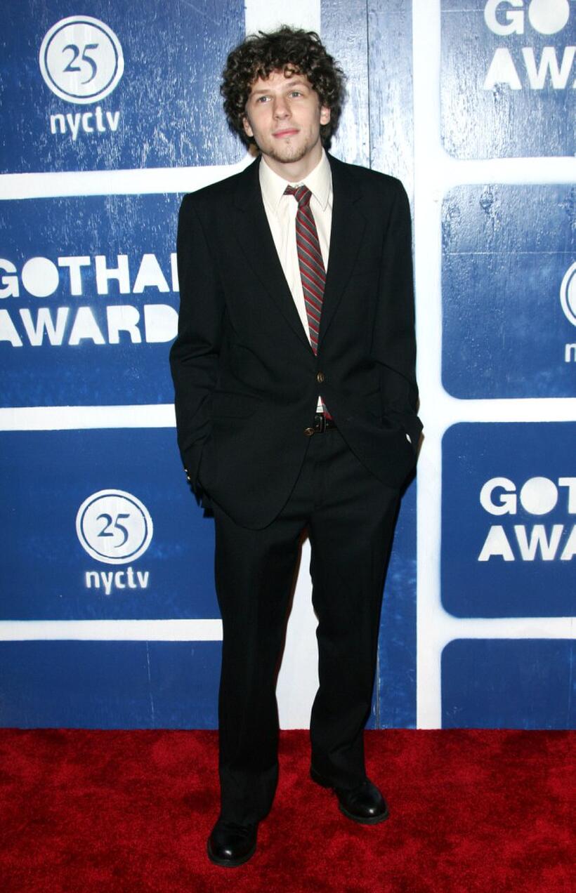Jesse Eisenberg at the IFP's (Independent Feature Project) 15th Annual Gotham Awards.