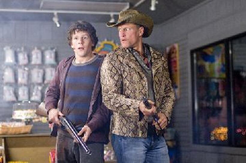 Jesse Eisenberg and Woody Harrelson in "Zombieland."