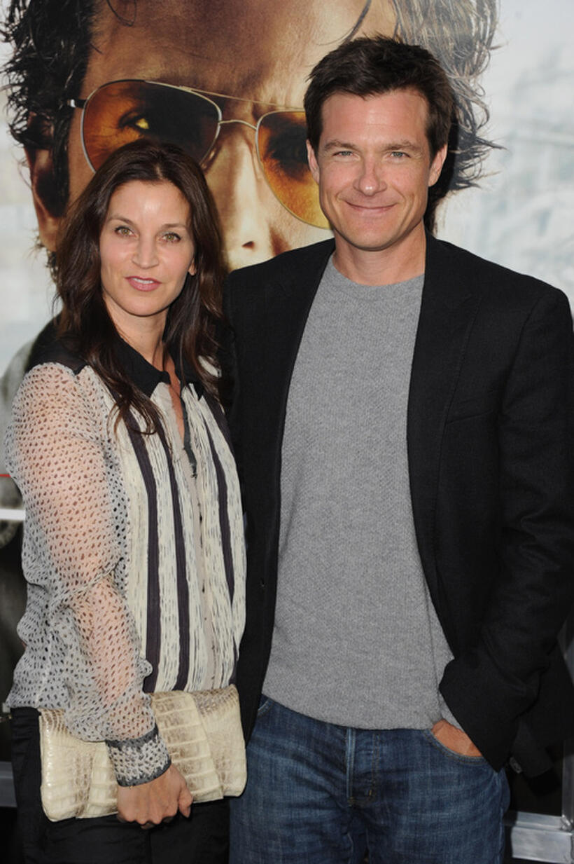 Amanda Anka and Jason Bateman at the California premiere of "The Hangover Part II."