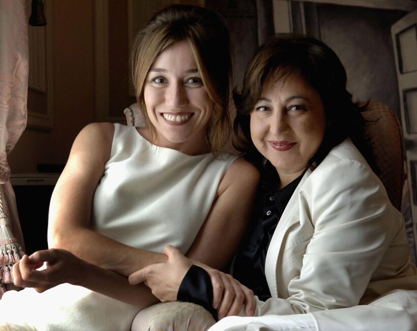 Lola Duenas and Carmen Machi at the San Sebastian Film Festival.