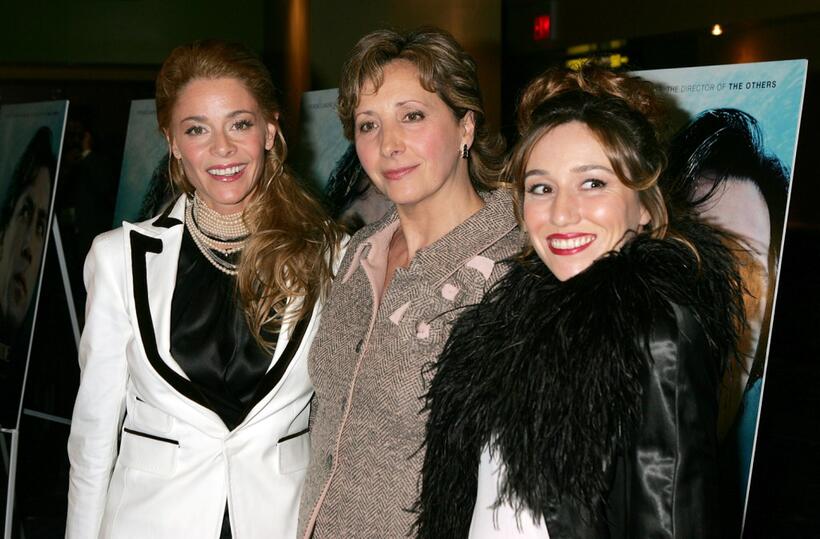 Belen Rueda, Mabel Rivera and Lola Duenas at the premiere of "The Sea Inside."