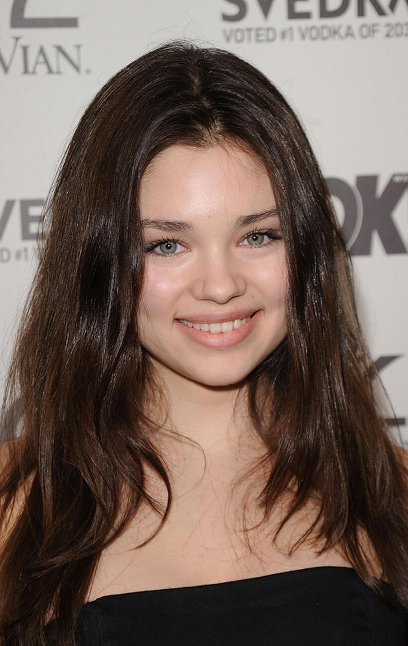 India Eisley at the OK! Magazine USA 5th Anniversary party in California.