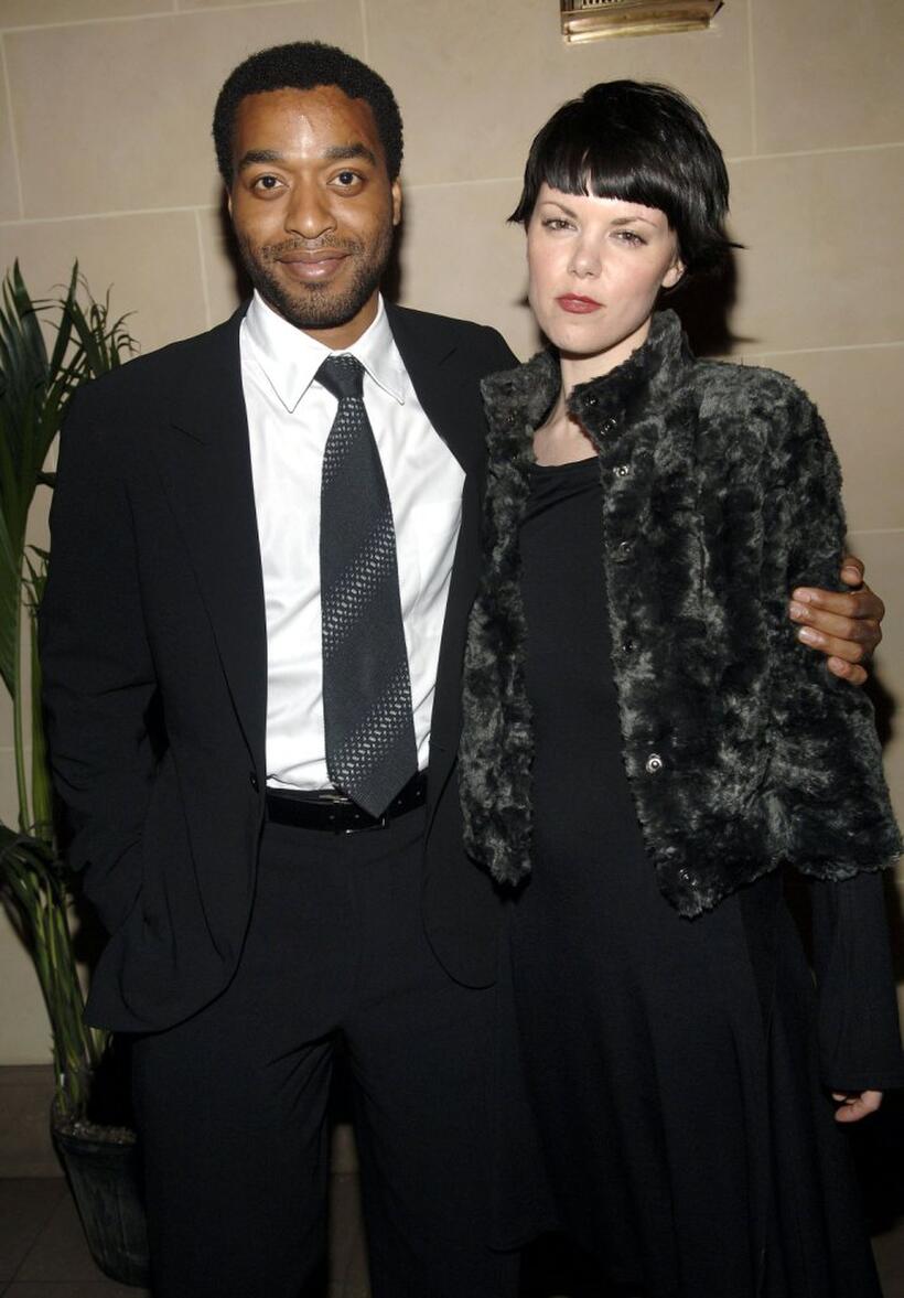 Chiwetel Ejiofor and Sarah Jane at the "Kinky Boots" after party.